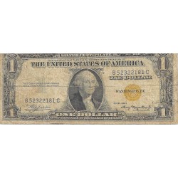 Billetes - America - Estados Unidos - 416ay - 1935A - dolar - sello amarillo - Num.ref: K37587517A