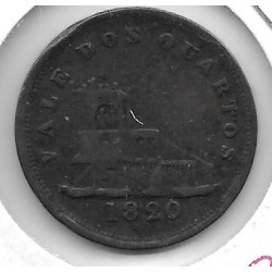 Monedas - Europa - Gibraltar - TN9 - 1820 - 2 quartos