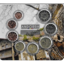 Monedas - Euros - Estuches Oficiales - Andorra -  - FDC - 2019 - Coleccion 8 monedas