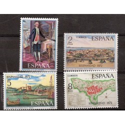 Sellos - Países - España - 2º Cent. (Series Completas) - Estado Español - 1972 - 2107/10 - **