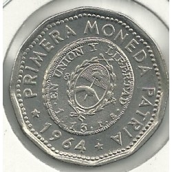 Monedas - America - Argentina - 061 - A - Año 1964 - 25 pesos