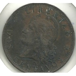 Monedas - America - Argentina - 033 - Año 1890 - 2 ctv