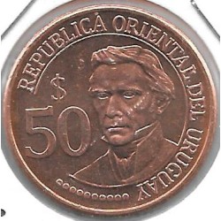 Monedas - America - Uruguay - 139 - Año 2011 - 50 Pesos