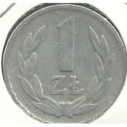 Monedas - Europa - Polonia - 49.1 - Año 1976 - 1 Zloty