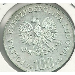 Monedas - Europa - Polonia - 078 - Año 1975 - 100 zlotych