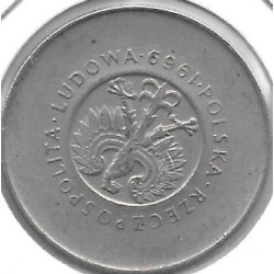 Monedas - Europa - Polonia - 61 - Año 1969 - 10 Zlotych