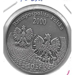 Monedas - Europa - Polonia - 405 - 2000 - 10 zlotych - plata