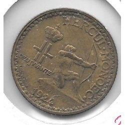 Monedas - Europa - Monaco - 112 - 1924 - 2 francos