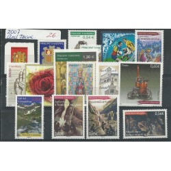 Andorra - Correo Francés - Años completos - Año 2007