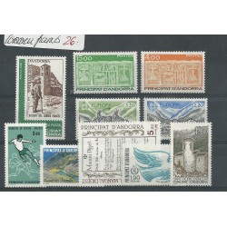 Andorra - Correo Francés - Años completos - Año 1986