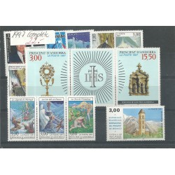 Andorra - Correo Francés - Años completos - Año 1997