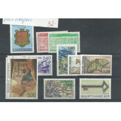 Andorra - Correo Francés - Años completos - Año 1987