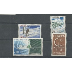 Andorra - Correo Francés - Años completos - Año 1966