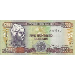 Billetes - America - Jamaica - 077 - sc - Año 2003 - 500 dolares