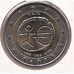 2€ - Malta - SC - Año 2009 - Décimo aniversario del euro