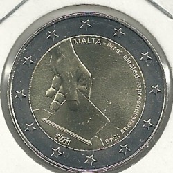 2€ - Malta - SC - Año 2011 - elecciones