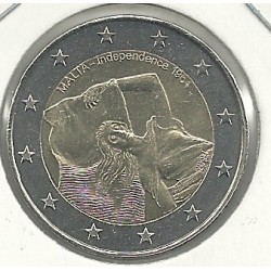 Monedas - Euros - 2€ - Malta -  SC- Año 2014 - 50 Aniversario de la Independéncia