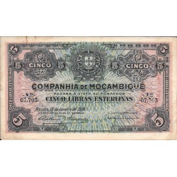 Billetes - Africa - Mozambique - R32 - mbc+ - 1932 - 5 libras - num.ref:07703