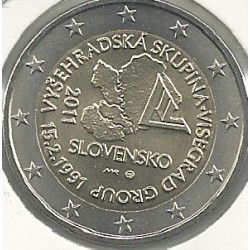 Monedas - Euros - 2€ - Eslovaquia - Año 2011 - Visegrado