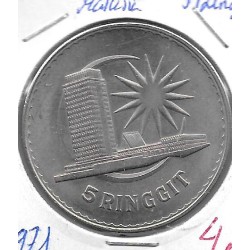 Monedas - Asia - Malasia - 10 - 1971 - 5 ringiit