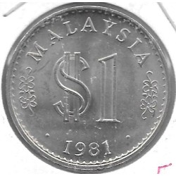 Monedas - Asia - Malasia - 9.1 - 1981 - Ringgit