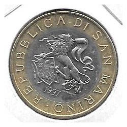 Monedas - Europa - San Marino - 368 - 1997 - 1000 liras