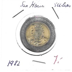 Monedas - Europa - San Marino - 140 - 1982 - 500 liras