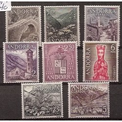 Sellos - Países - Andorra - Correo Español - Series completas - 1963/64 - 060/067 - **