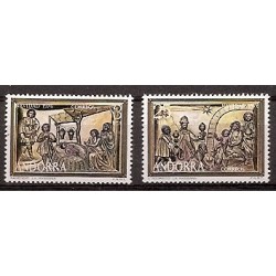 Sellos - Países - Andorra - Correo Español - Series completas - 1976 - 106/07 - **