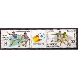 Sellos - Países - Andorra - Correo Español - Series completas - 1982 - 159/60 - **