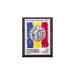 Sellos - Países - Andorra - Correo Español - Series completas - 1993 - 238 - **