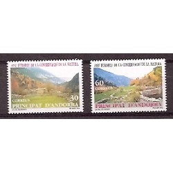 Sellos - Países - Andorra - Correo Español - Series completas - 1995 - 246/47 - **