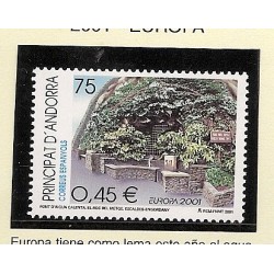 Sellos - Países - Andorra - Correo Español - Series completas - 2001 - 285 - **