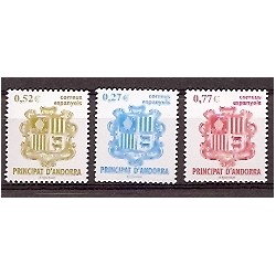 Sellos - Países - Andorra - Correo Español - Series completas - 2003 - 312/14 - **