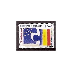 Sellos - Países - Andorra - Correo Español - Series completas - 2004 - 322 - **