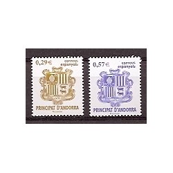 Sellos - Países - Andorra - Correo Español - Series completas - 2006 - 335/36 - **