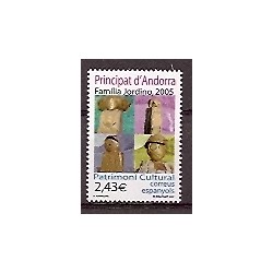 Sellos - Países - Andorra - Correo Español - Series completas - 2007 - 347 - **