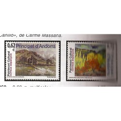 Sellos - Países - Andorra - Correo Español - Series completas - 2009 - 369/70 - **