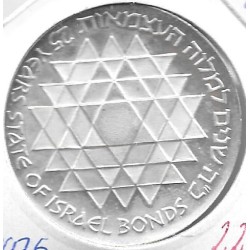 Monedas - Asia - Israel - 81 - 1975 - 25 Lirot - Plata