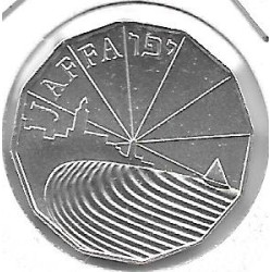 Monedas - Asia - Israel - 202 - 1989 - 1/2 new sheqel - plata