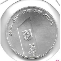 Monedas - Asia - Israel - 177 - 1987 - new sheqel - plata