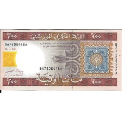 Billetes - Africa - Mauritania - 11a - sc - 2004 - 200 ouguiya - Num.ref: BA7208448A