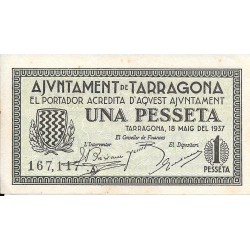 Billetes - EspaÃ±a - II RepÃºblica (1931 - 1939) - Locales - CataluÃ±a -  - ebc+ - Tarragona - peseta - Num.ref: 167117