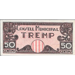 Billetes - EspaÃ±a - II RepÃºblica (1931 - 1939) - Locales - CataluÃ±a -  - sc - 1937 - Tremp - 50 cent - Num.ref: 46168