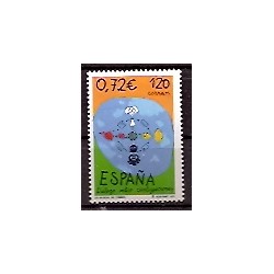 Sellos - Países - España - 2º Cent. (Series Completas) - Juan Carlos I - 2001 - 3820 - **