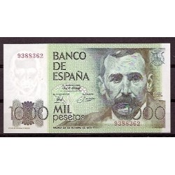 Juan Carlos I (1975 - Actual) - 1000 ptas - 523 - sc - 23/10/1979 - ref.9388362