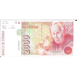 Billetes - EspaÃ±a - Juan Carlos I (1975 - 2014) - 2000 ptas - 537 - sc - 1992 - Num.ref: 4639896 - sin serie