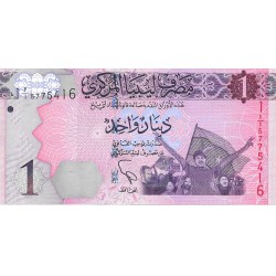 Billetes - Africa - Libia - 76 - S/C - 2013 - Dinar - num ref:775416