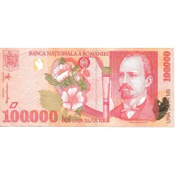 Billetes - Europa - Rumania - 110 - BC+ - 1998 - 100.000 Lei - num ref:003B3361395