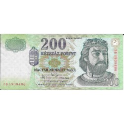 Billetes - EUropa - Hungria - 187G - mbc - 2007 - 200 forint -Num.ref: FB1938486